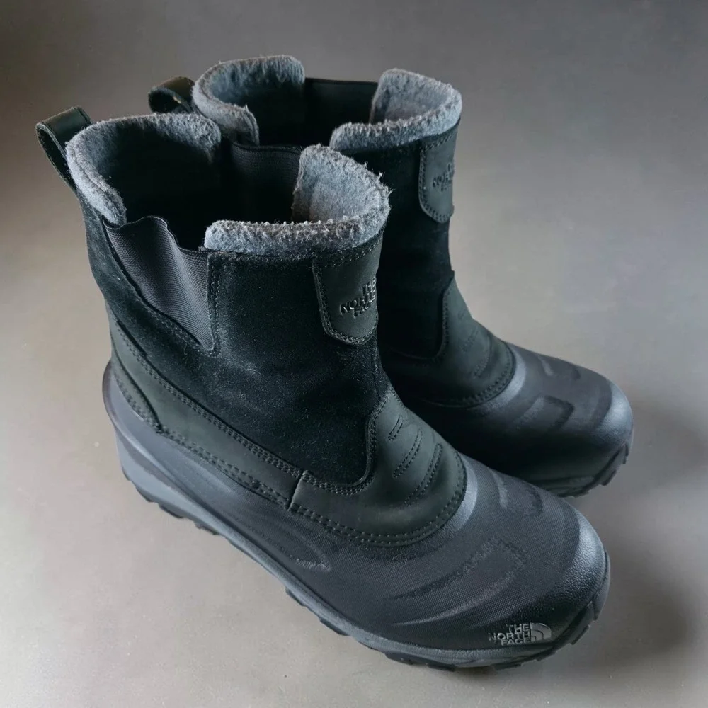 North Face Chilkat HeatSeeker Waterproof Insulated Boots Men's 13 *Barely Worn.